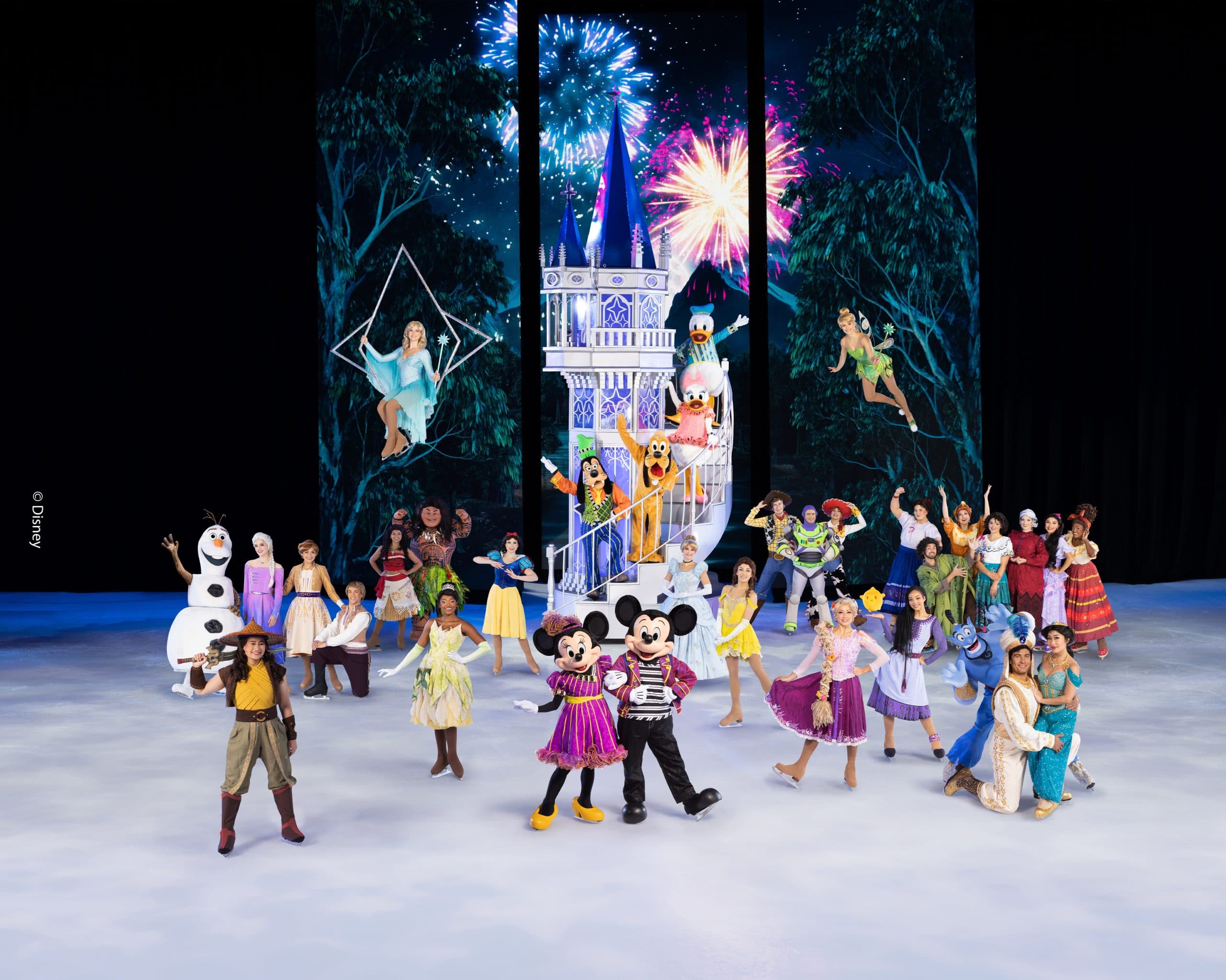Frozen 2 dan Raya Debut di Disney On Ice Magic in the Stars