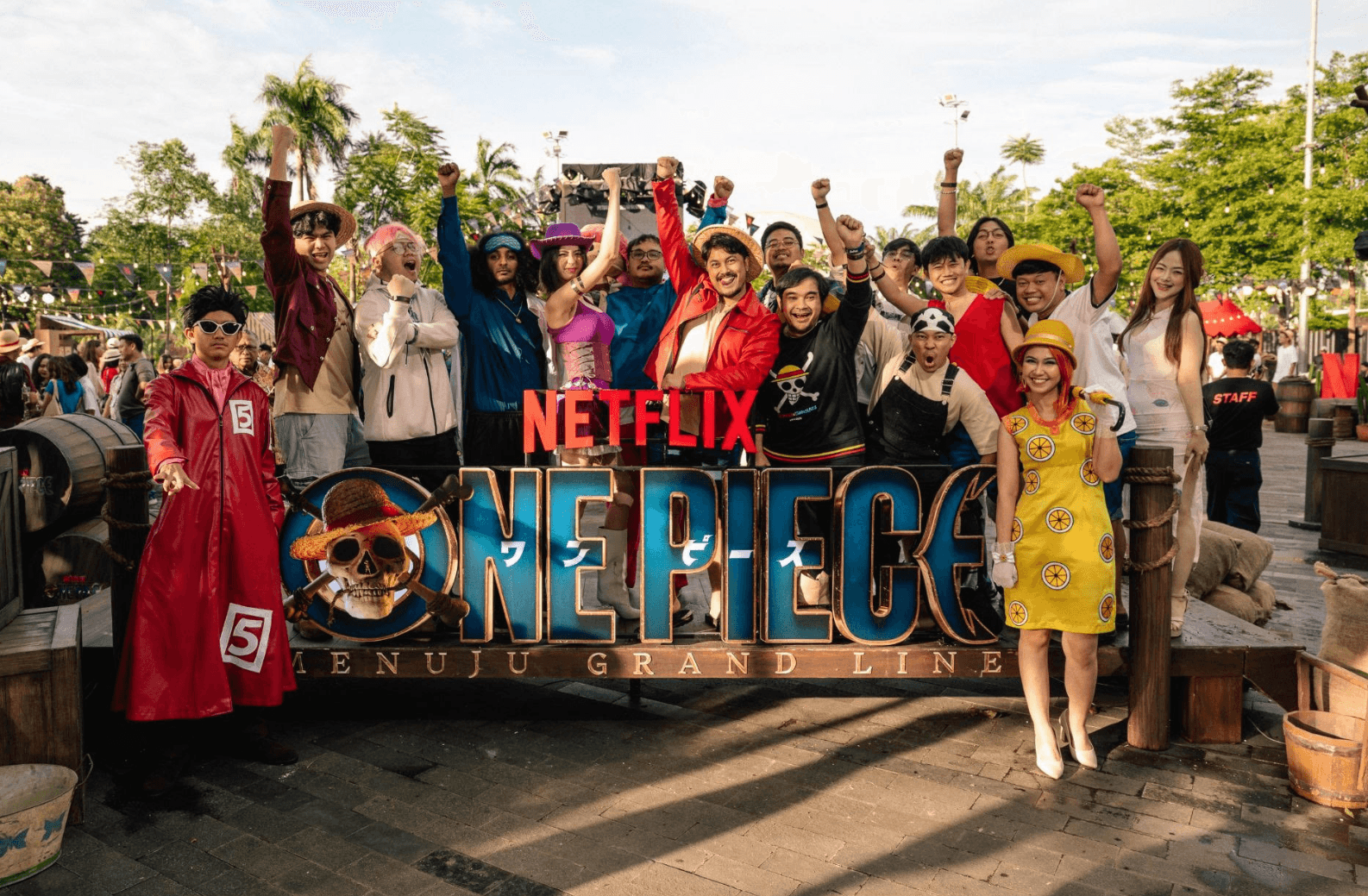 Netflix Gelar ONE PIECE: Grand Line Trials di Senayan Park pada 6-15 Maret