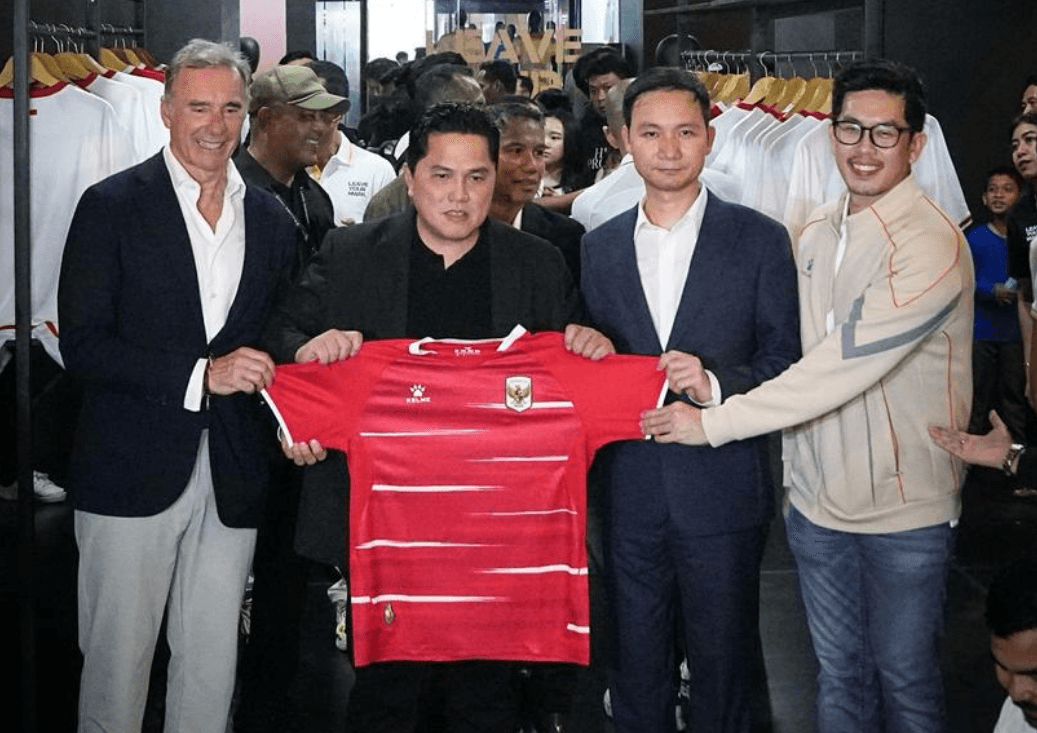 PSSI dan Kelme Resmi Luncurkan Jersey Timnas Indonesia yang Baru