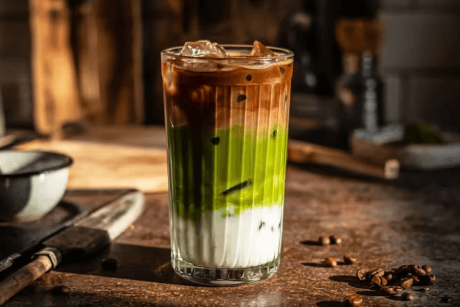 Dirty Matcha, Perpaduan Matcha dan Kopi yang Lagi Bikin Gen Z Rela Antre