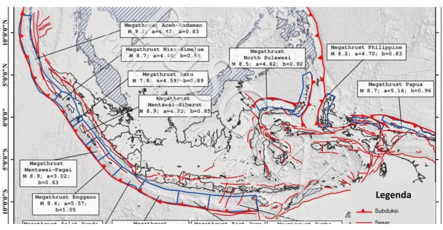 Apa Itu Zona Megathrust, dan Kenapa Warga Indonesia Waswas Belakangan