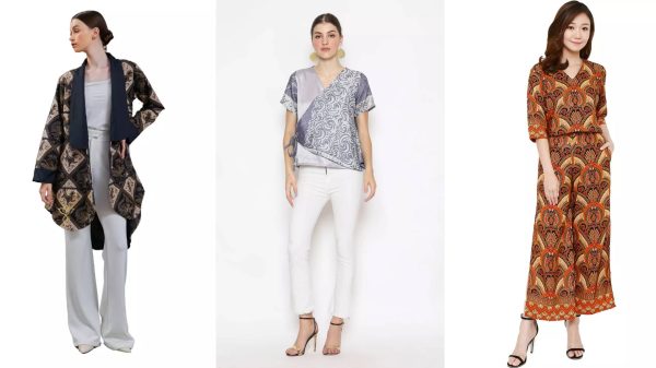 Model Baju Batik Atasan Wanita Kantor