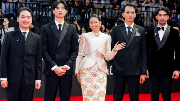 Cast dan kru Pangku di BIFF 2025